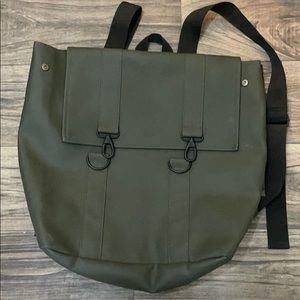 Rains Green Waterproof Bag